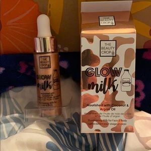 the beauty crop glow milk in blind date